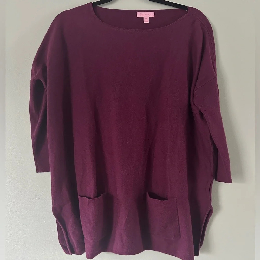 Lilly Pulitzer Womens Top Sweater Blouse Size XS